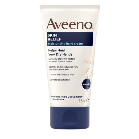 Aveeno Skin Relief Hand Cream 75ml - MicroBio Health
