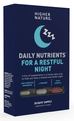 Higher Nature Daily Nutrient Pack Restful Night 28 Day Supply