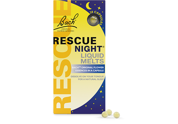 Bach Rescue Night Liquid Melts - 28 Capsules - MicroBio Health