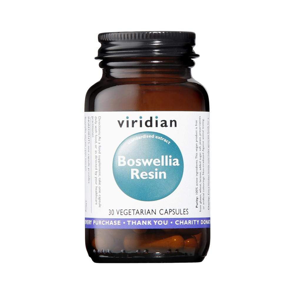 Viridian Boswellia Resin Extract 270mg Veg Caps 30 - MicroBio Health
