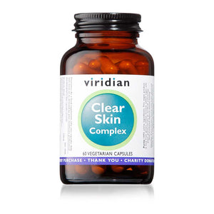 Viridian Clear Skin Complex Veg Caps 60 - MicroBio Health