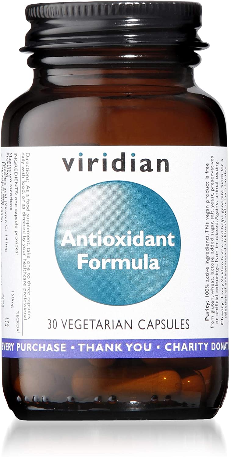 Viridian Antioxidant Formula Veg Caps 30 - MicroBio Health