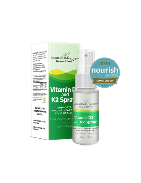 Vitamin D3 and K2 Spray™ 30ml - MicroBio Health